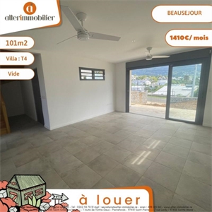 villa à la location -   97438  SAINTE MARIE, surface 89 m2 location villa - UBI478131983